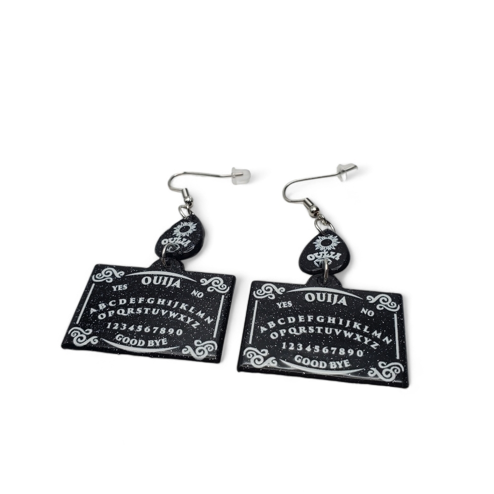 Ouija Board Acrylic Earrings